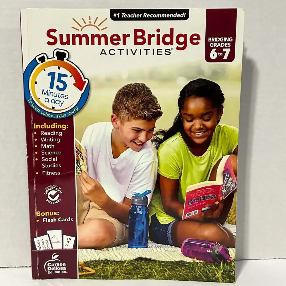 Summer Bridge Activities Bridging Grades 6 to 7 Workbook